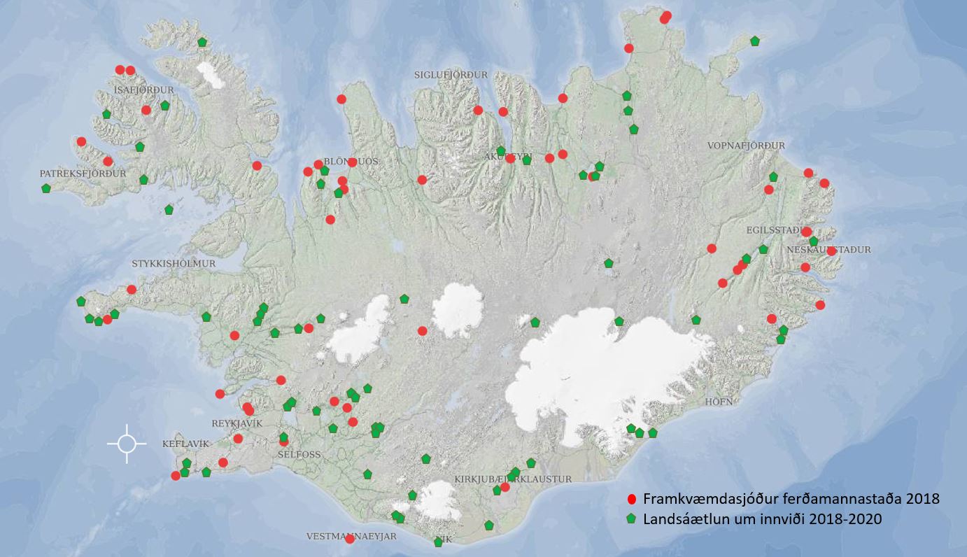 2,8 milljörðum króna úthlutað til uppbyggingar á fjölsóttum stöðum í náttúru Íslands