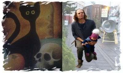 Jólavagn, áramótatónleikar og málverk Helga í Kristnesi