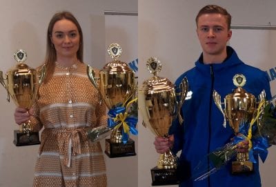 Gígja og Brynjar eru íþróttafólk KA árið 2020