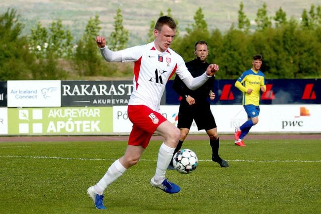 Jakob Franz í leik með Þór gegn Grindavík. Mynd: Þórir Tryggva