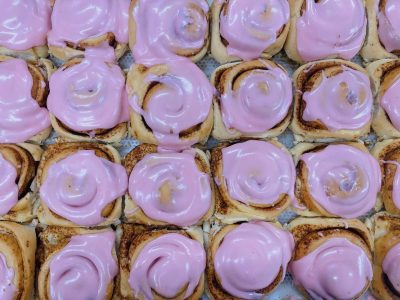 Seldu bleika snúða og styrktu Krabbameinsfélag Akureyrar