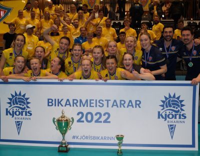 KA er bikarmeistari í blaki