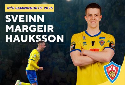 Sveinn Margeir verður áfram hjá KA