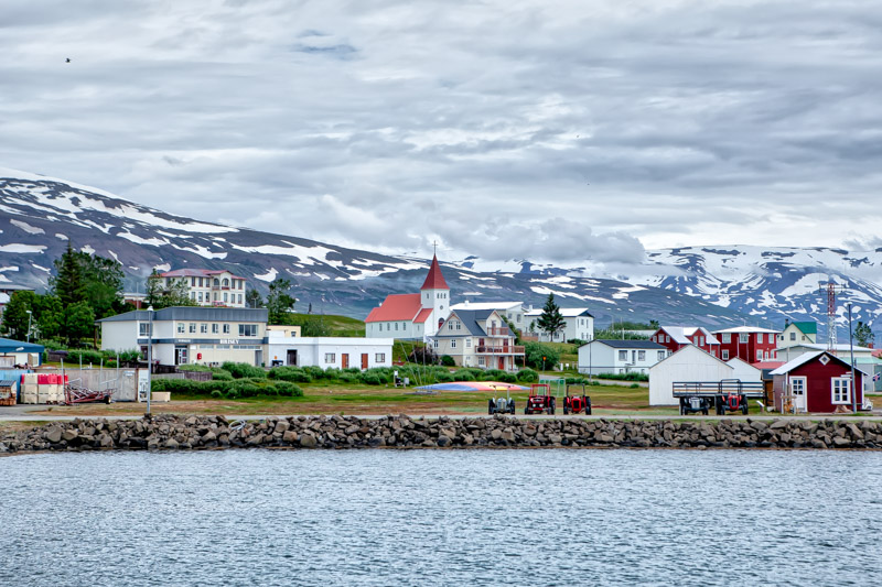  Lokað fyrir heitt vatn í Hrísey