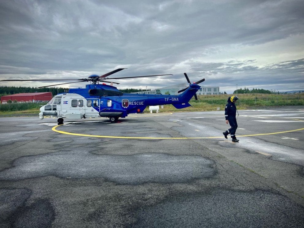 Þyrla Landhelgisgæslunnar sinnir útköllum frá Akureyri