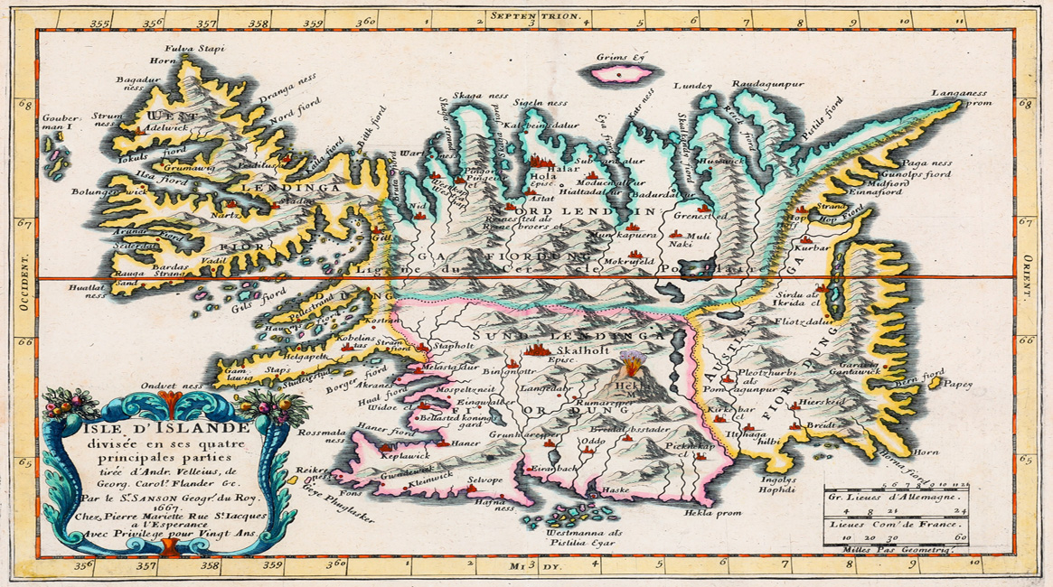 Íslandskortasýning þýska sendiherrans opnar á Minjasafninu á morgun, 6. júní