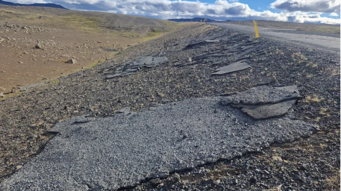 Viðgerð á hringvegi klárast eftir næstu helgi