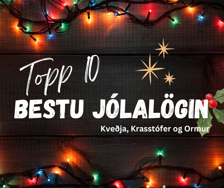 Topp 10 bestu jólalögin