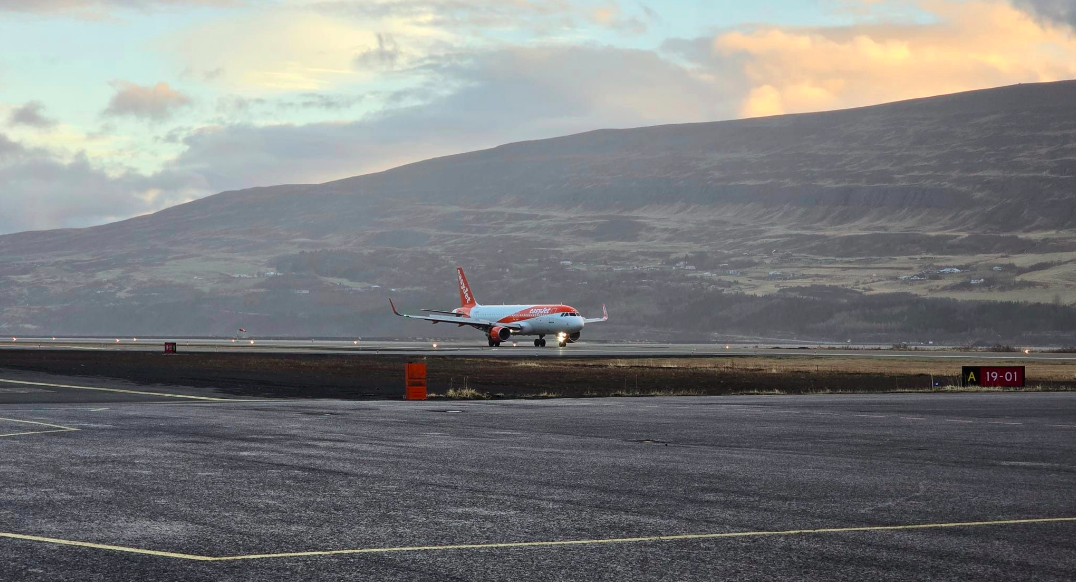 Fyrsta flug vetrarins frá Akureyri til Manchester – Tvö easyJet flug í dag