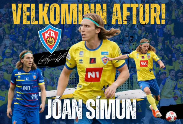 Jóan Símun snýr aftur í KA